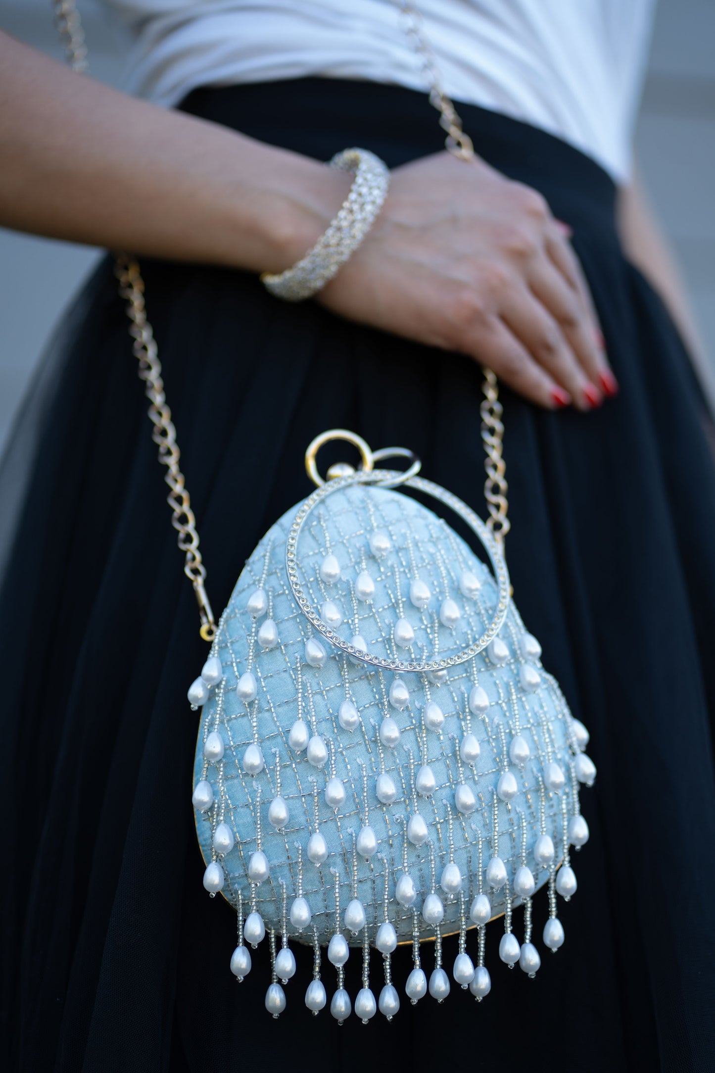 Aisha Pearl Bag