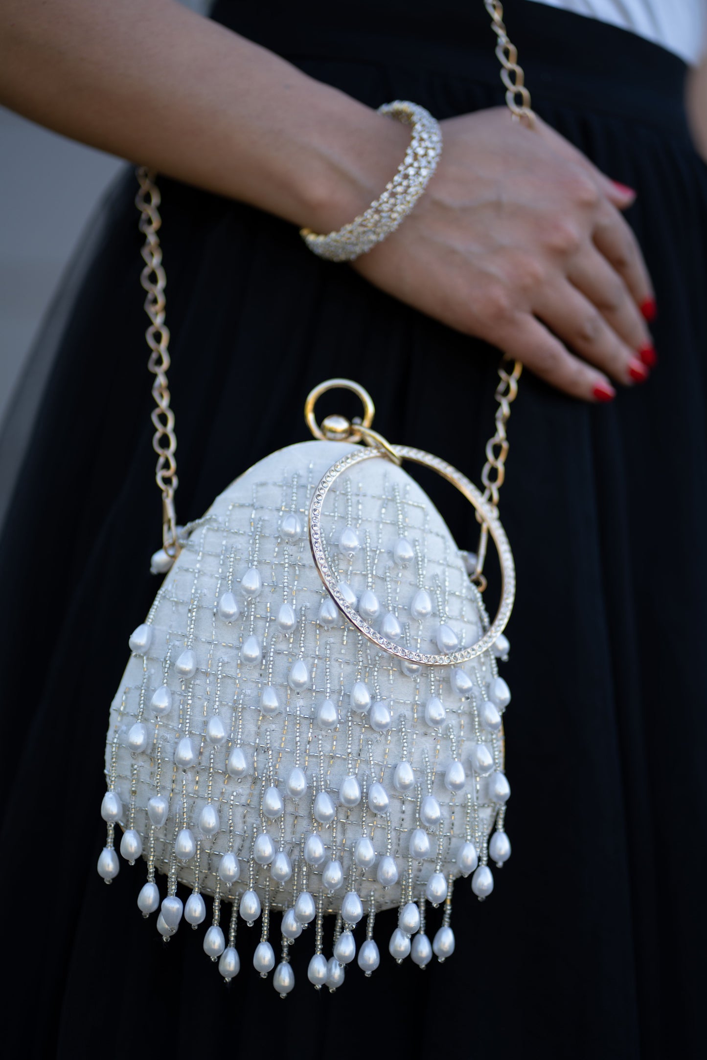 Aisha Pearl Bag