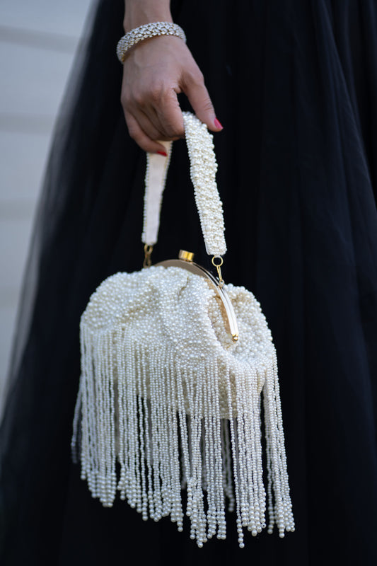 Chandni Statement Pearl Bag