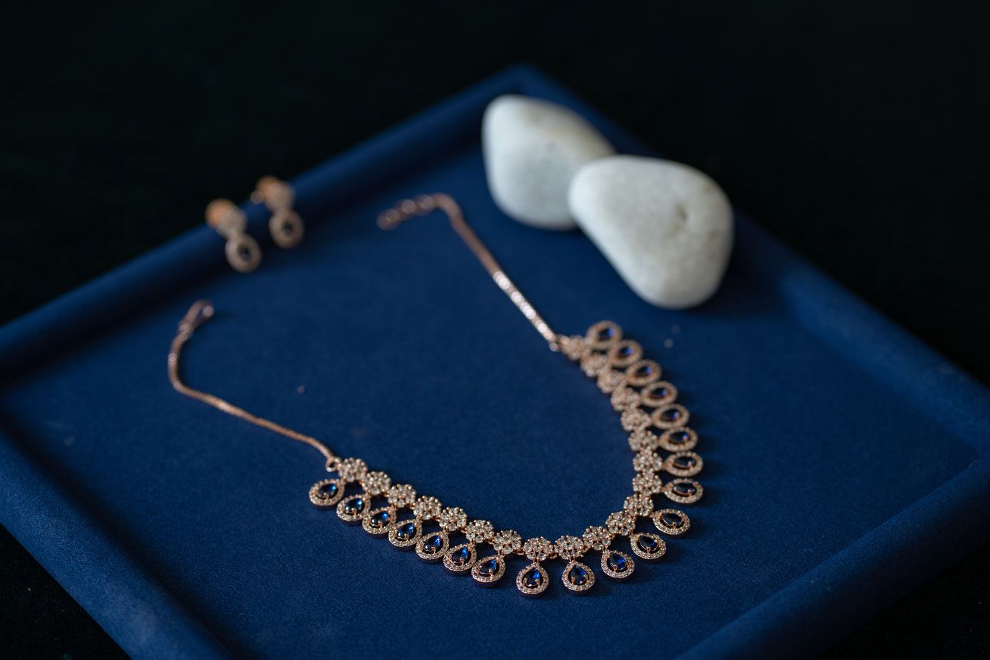 Neelam Necklace Set