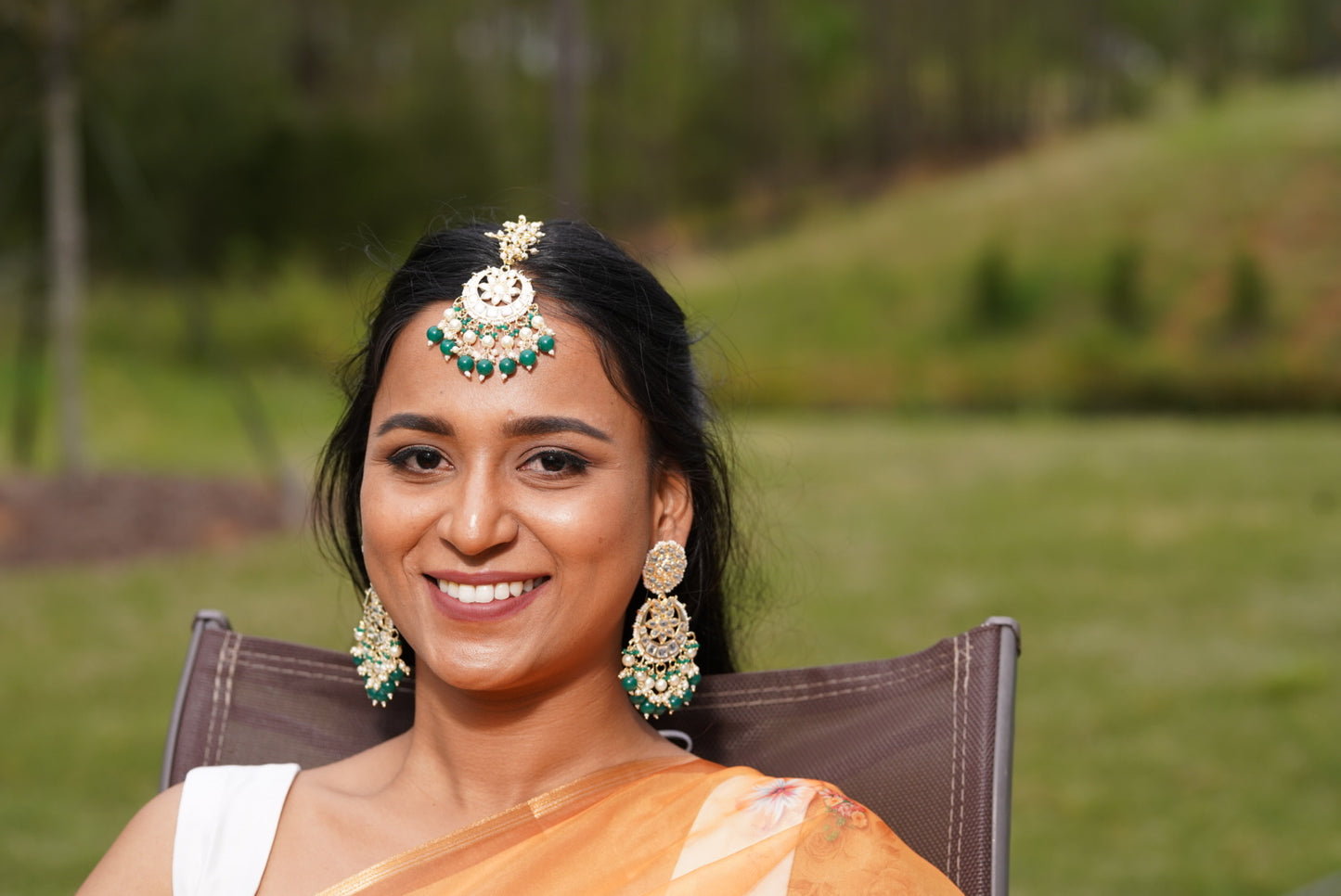 Namika Earrings & Tika Set